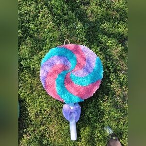 Colorful Swirl Lollipop Piñata
